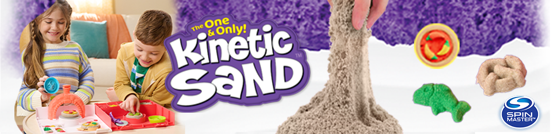 Kinetic Sand Kategoriebanner